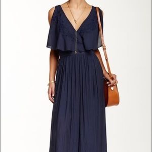 Free People Fiona Maxi Wrap Dress